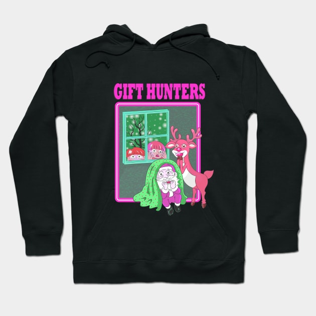 Gift Hunters Hoodie by cutequokka